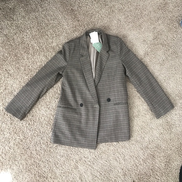 Double-Breasted Blazer Jacket - Picture 4 of 6